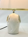 LAMPARA C/ BASE DE PORCELANA 20*20*29.5CM