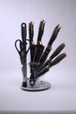 Set elegante de cuchillos 9 PCS