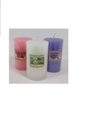 Vela de pilar PERFUMADA  mediana