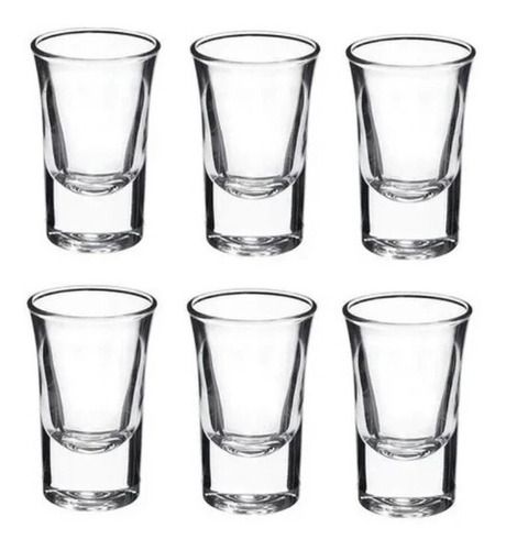 [zk8f090235] Set 6 vasos pequeños para shot