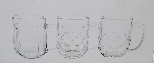 Set de 6 tazas para cerveza