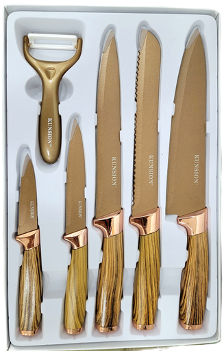 [ZK8F090248] Set de cuchillos 6 PCS
