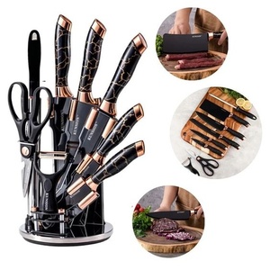 Set elegante de cuchillos 9 PCS