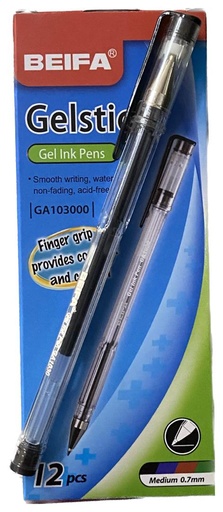 [zk8f040107] bolígrafo de gel negro